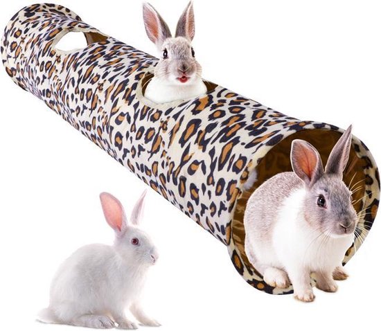 speeltunnel konijn- konijnentunnel -120cm- konijnen tunnel | bol.com