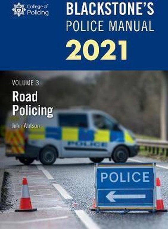 Blackstone's Police Manuals Volume 3 - cover