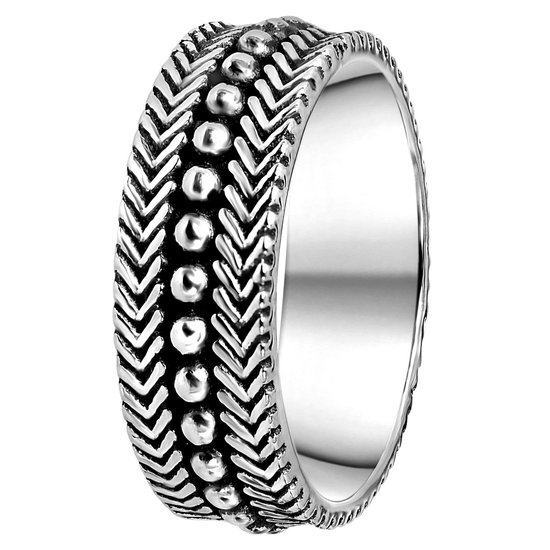 Lucardi - Zilveren ring Bali | bol.com