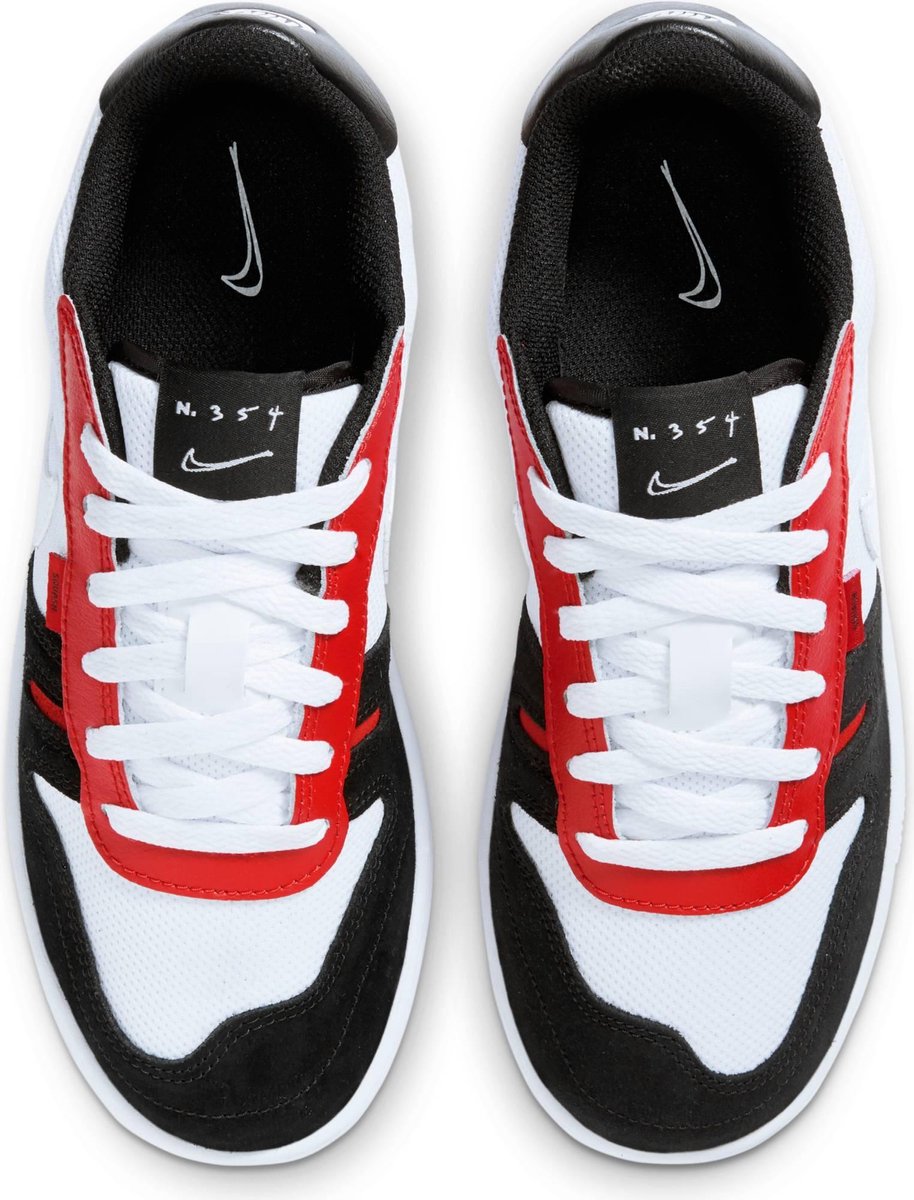 Nike Squash-Type Sneakers - White/Black-University Red - Maat 37.5 | bol.com