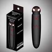 Power Escorts - BR163- Pocket Hero - Mini Vibrator - Mini g spot vibrator - 12 cm dia 2,5 cm - zwart - past in iedere handtas - gave Cadeaubox - ideaal om te geven of te ontvangen