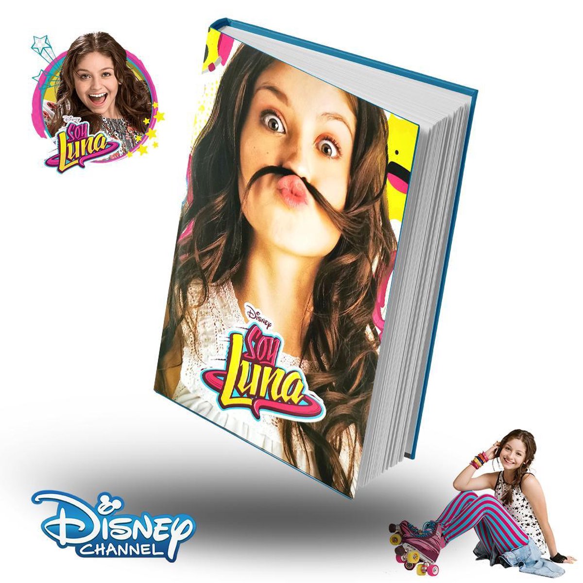 Disney Channel Soy Luna Schetsboek Notitieboek - 10 x 15 cm