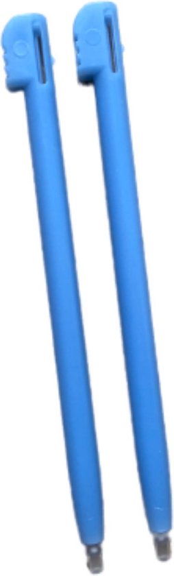 2x Stylus Pen Geschikt Voor Nintendo DS Lite - DSi - DSi XL - Blauw - SDG