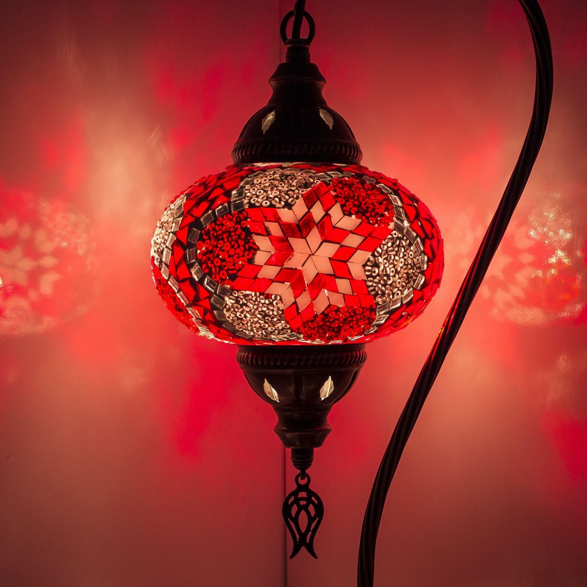 Lampe d'extérieur or antique 42 cm IP44 - New Haven
