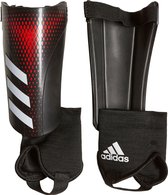 Adidas Predator 20 Match Scheenbeschermer - Zwart / Rood | Maat: S
