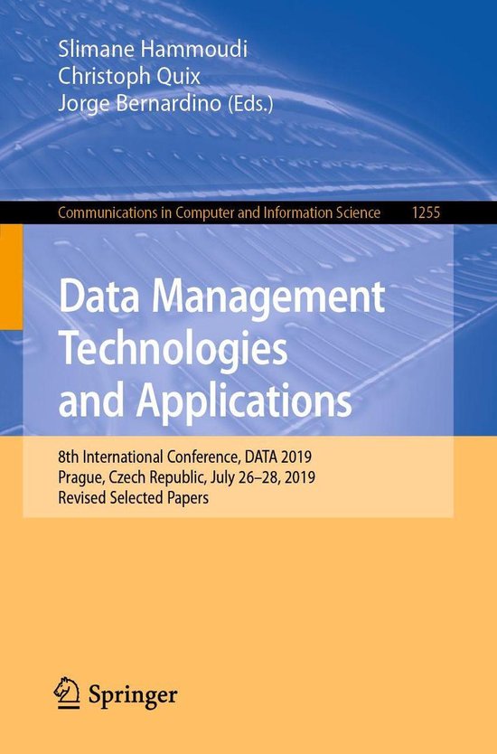 Springer Nature Proceedings Computer Science - Data Manageme ... - cover