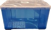 Really Useful Box - RUP - Stapelbare opbergdoos 84 Liter, 710 x 440 x 380 mm - Blauw - opbergbox