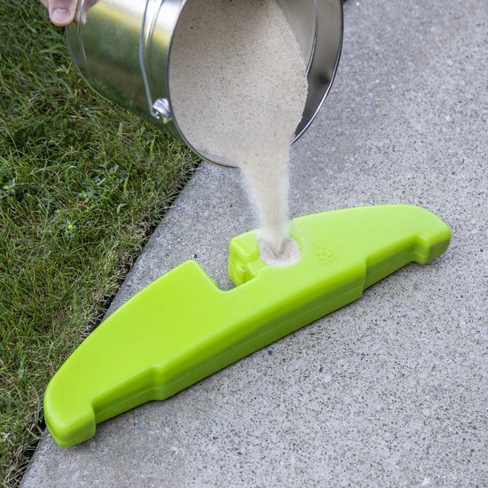 Victor Veilig met Rode Waarschuwingsvlag - Verkeersmaatje / Verkeerspop in fluoriserend groen - Pas op spelende kinderen Waarschuwingsbord Kid Alert van Step2 — afbeelding 4