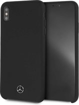 Mercedes-Benz Silicone Case - Apple iPhone XS Max (6.5") - Zwart