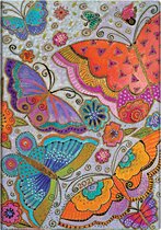 Paperblanks Agenda 2021 Flutterbyes Midi HOR - Week