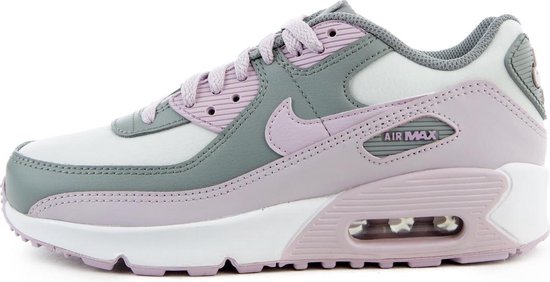 NIKE AIR MAX 90 (Particle Grey/ Iced Lilac) Dames Sneakers - Grijs/Lila -  Maat 38 | Bestel nu!