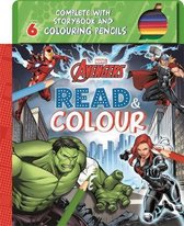 Marvel Avengers Read & Colour