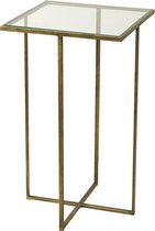 Decostar Bijzettafel 35 x 35 x 59,5 cm | Goud