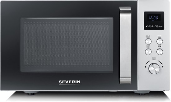 Severin MW 9559 - Combi-magnetron - zwart/zilver