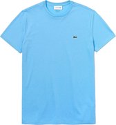 Lacoste Heren T-shirt - Lichtblauw - Maat XS