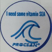 Badge Vitamin sea