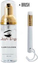 Lash Boss Luxury Lash Cleanser - Wimper shampoo - Foam - inc. Borstel