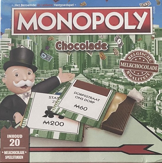 Afbeelding van het spel Monopoly chocolade editie