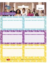 #LIKEME Schoollabels Zelfklevend - 18 Etiketten