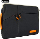 DSGN TRANSIT - Laptophoes 14 inch - Laptoptas - Notebook - Chromebook - Laptop Sleeve Hoes Case - Handvat - Waterdicht - Extra Vakken - Zwart
