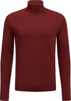 WE Fashion Heren fijngebreide coltrui - Maat XL