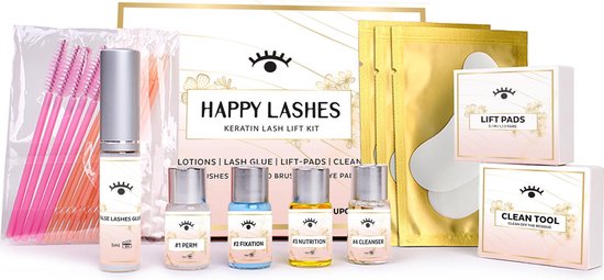 Happy Lashes Lash Lift Kit - Wimperserum - 25-delig
