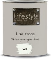 Lifestyle Lak Glans - Wit - 1 liter