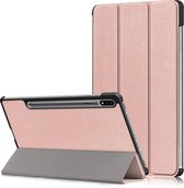 Samsung Galaxy Tab S7 Hoes – Flip Cover Case – Rose Gold