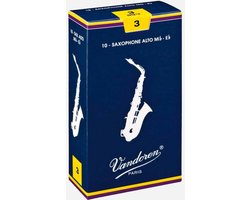 Vandoren Classic Altsaxofoon 3 doos met 10 rieten - Riet voor altsaxofoon