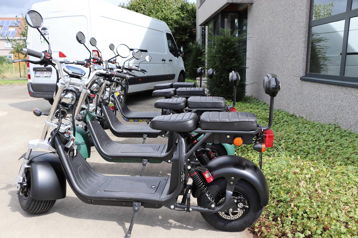 E-scooter FatBoy CityCoco Harley | 1500W | KLEUR Military LEAVES |  afstandsbediening | | bol.com