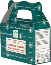 Satya Egyptian Jasmine Backflow Dhoop Cones
