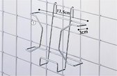 Folder Houder voor Rasterpaneel - Verticaal