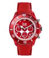 Ice-Watch IW014219 Horloge - Siliconen - Rood - Ã˜48mm