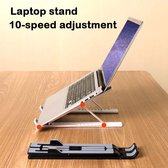 Verstelbare Laptop Standaard - Verstelbaar & Opvouwbaar - Laptop Houder - Laptop Steun - Laptop Standaard voor Bureau 11 - 16 INCH