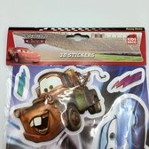 Cars Disney - 3D stickers - 9 stuks - Stickers Kinderen - Kinderstickers (geen muurstickers)