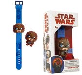 Star Wars Chewbacca horloge blauw