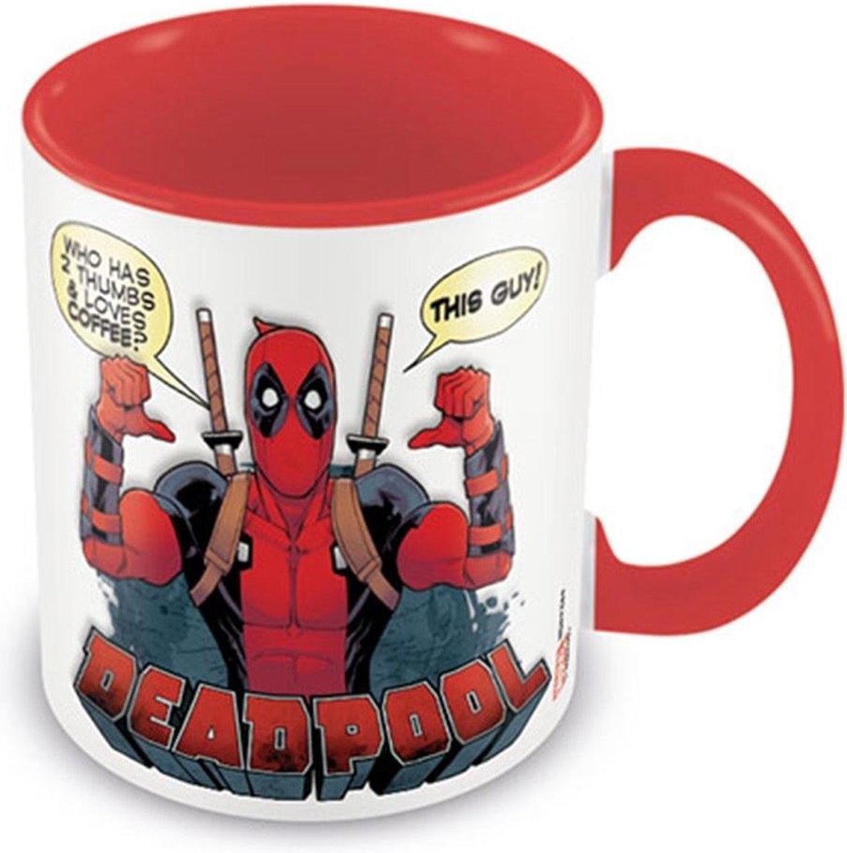 Marvel Deadpool 2 Thumbs Mok