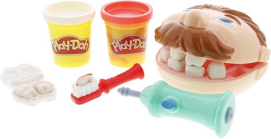 HASBRO: PÂTE À MODELER PLAYDOH MINI DENTISTE - JEUX EDUCATIFS - Vendiloshop