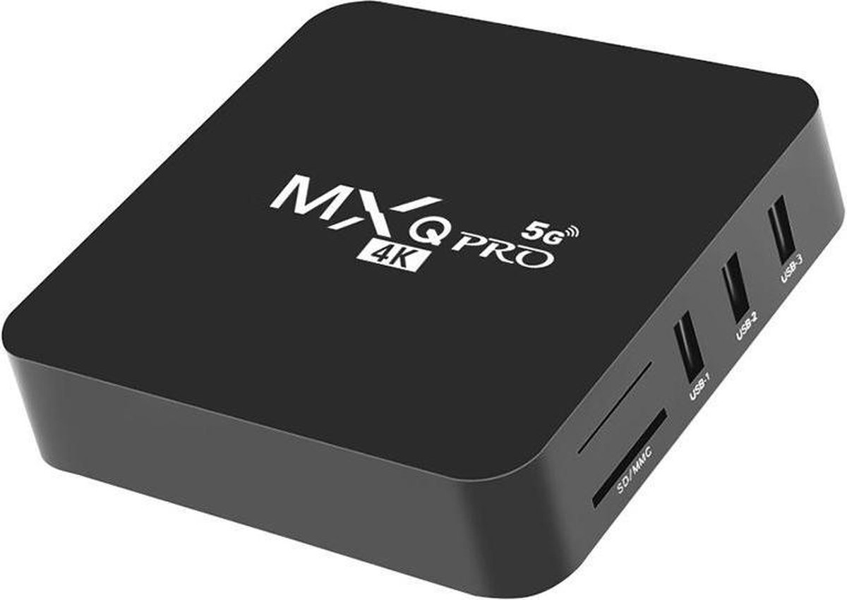 MXQ Pro Android Tv Box 4K / Met Kodi 17 - MXQ