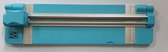 ROCUT001 Nellie's Roller cutter 31 cm - snijmachine rechte, vouw, zigzag, scheur- randen - veelzijdige papiersnijder - snijapparaat