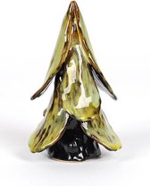 Rasteli - decoratieve kerstboom - kerstdecoratie - keramiek - H 19,5cm