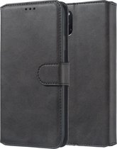 Apple iPhone 11 Pro Leren Bookcase - Zwart - Portemonnee Hoesje - Pasjeshouder