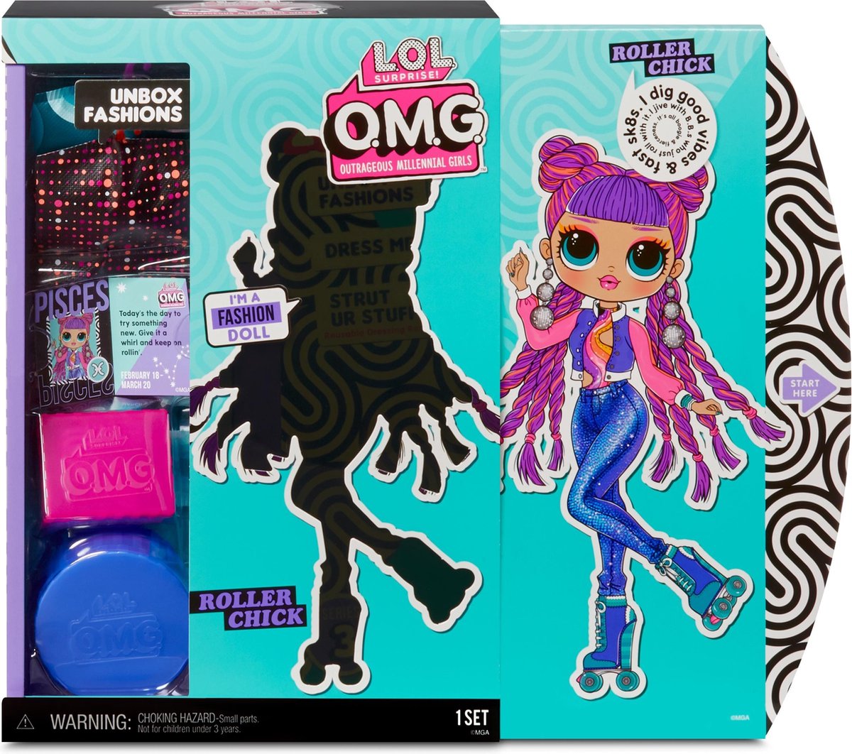 L O L Surprise Omg Roller Chick Series 3 Modepop Bol Com