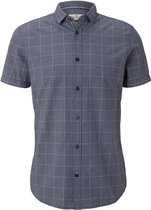 Tom Tailor Korte mouw Overhemd - 1019477 Marine (Maat: XL)