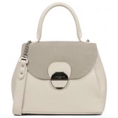 Handtas LANCASTER Paris model Pia - Stone Beige - Leer