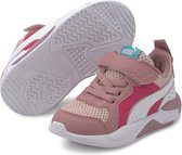 PUMA X-Ray AC Inf Sneakers Unisex - Peachskin-Puma White-Foxglove-Glowing Pink-Viridian Green - Maat 21