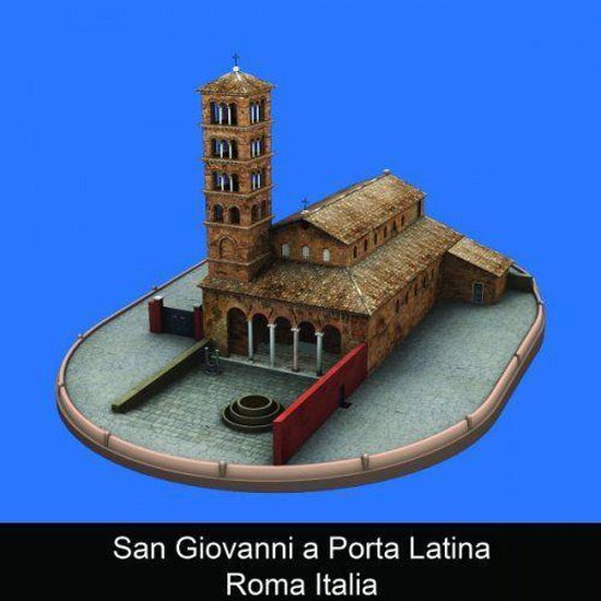 San Giovanni a Porta Latina Roma Italia - cover