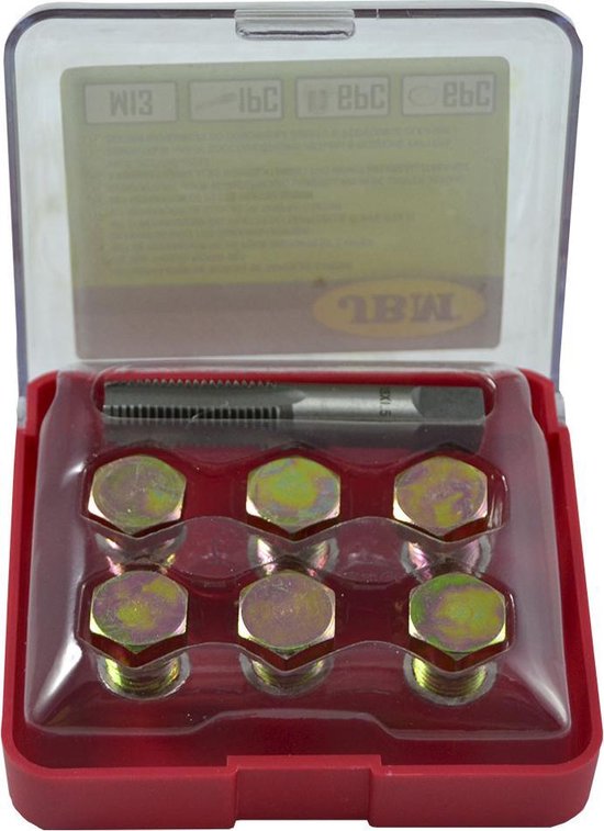 Brilliant Tools BT711250 Kit de réparation pour filetages de bouchons