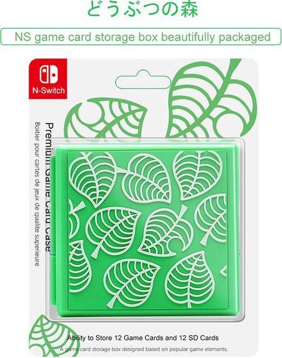 animal crossing game card case