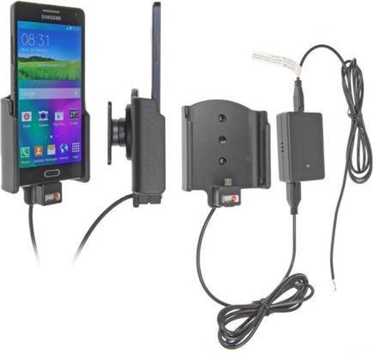 Brodit houder - Samsung Galaxy A5 Actieve houder met vaste voeding